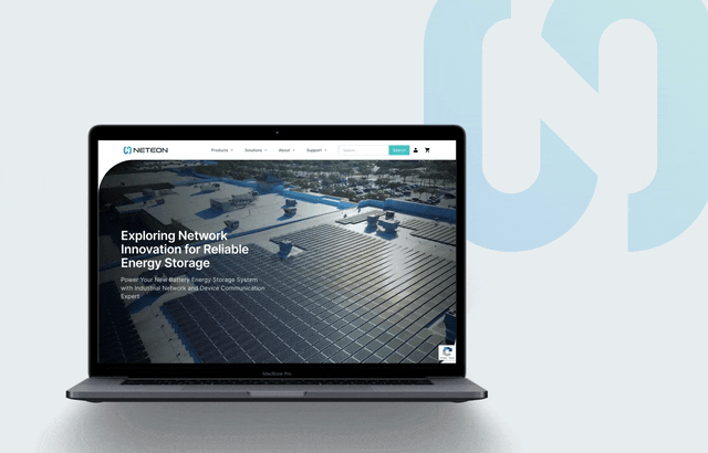 Neteon project interface