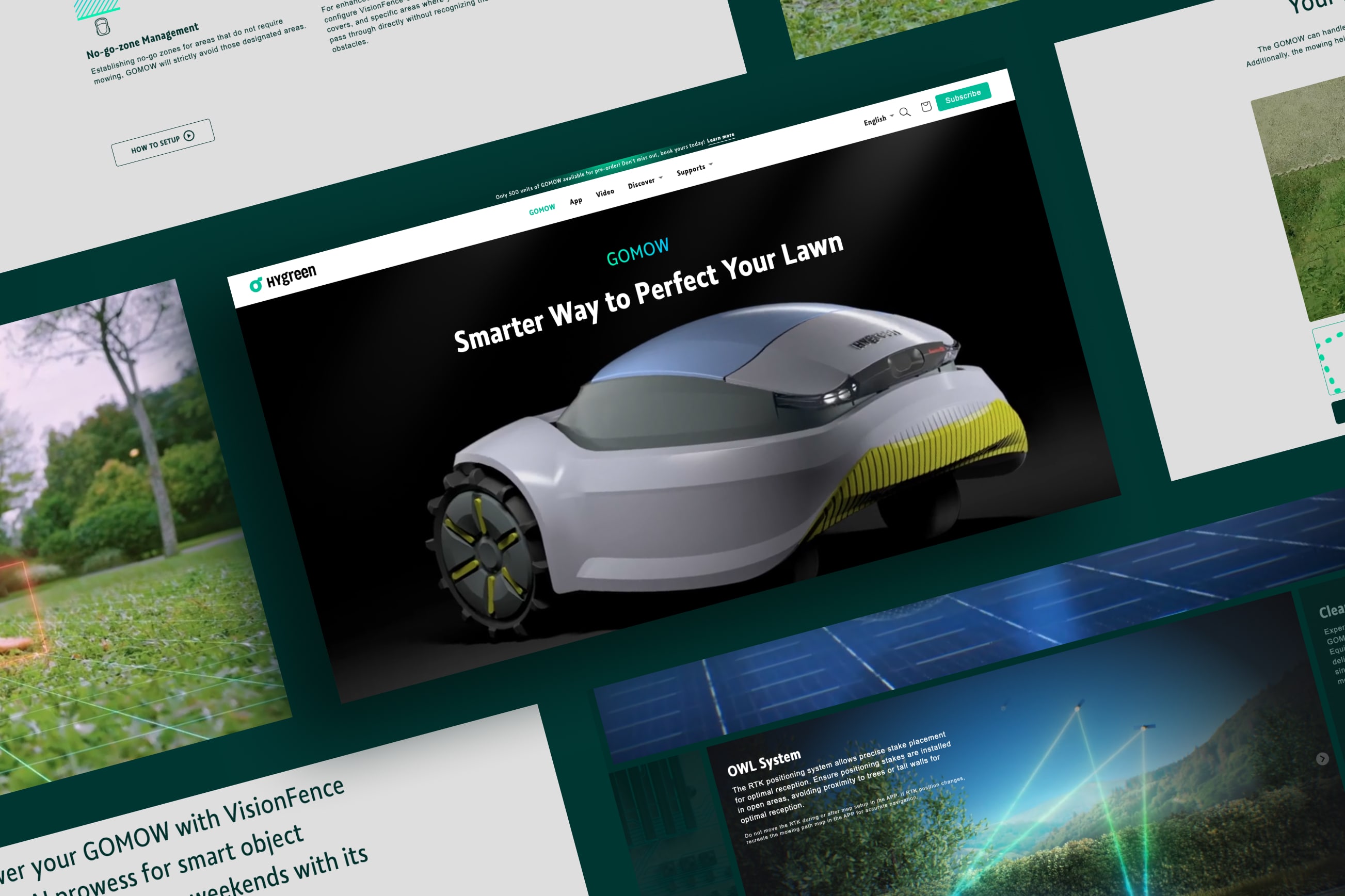 HYgreen project interface