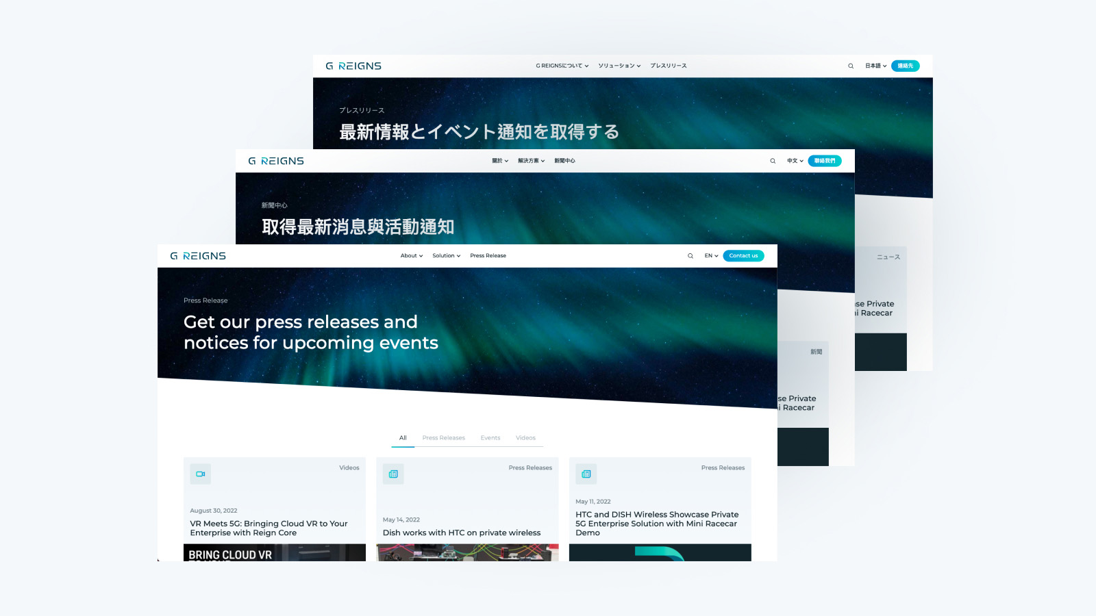 G REIGN by HTC project result 2