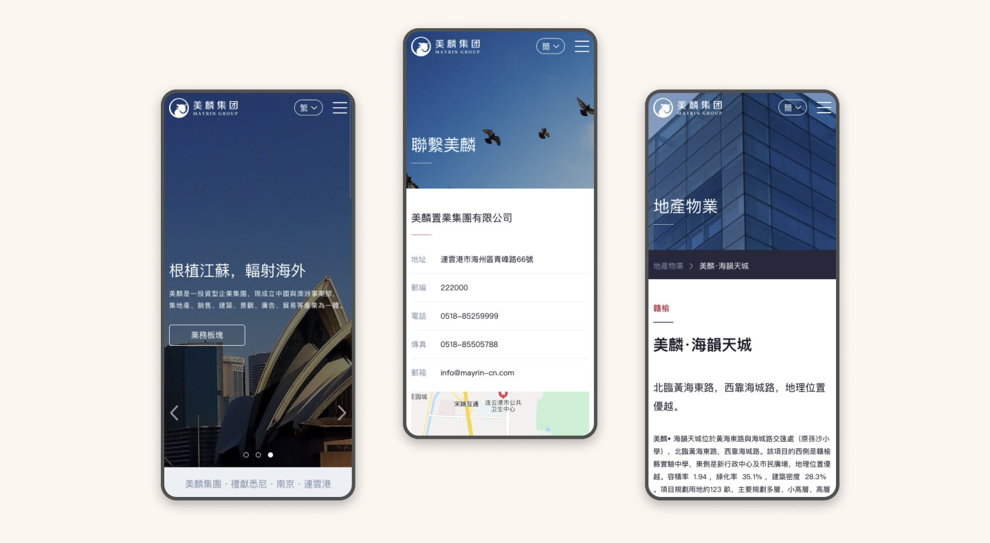Mayrin Group 設計與流程