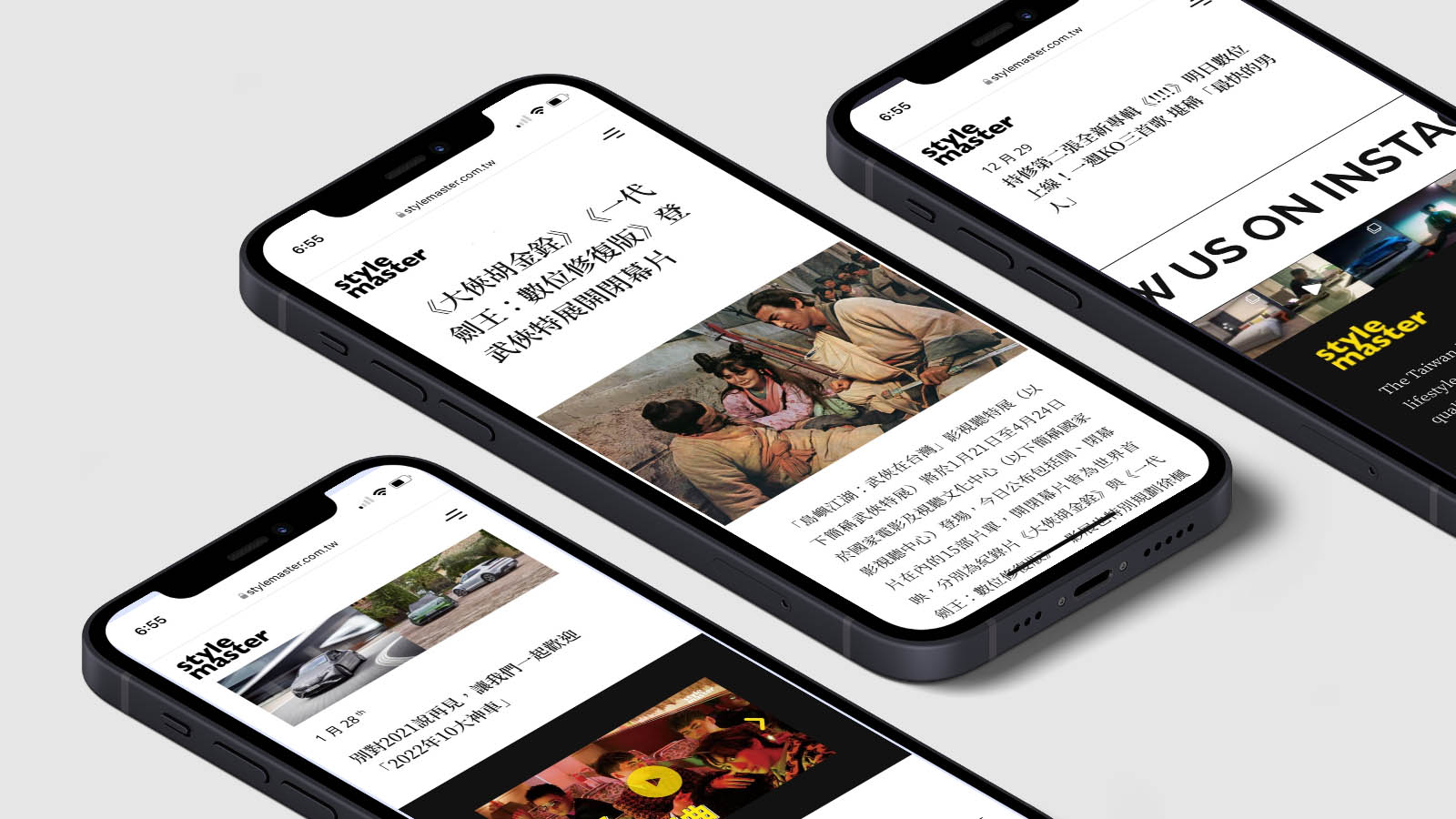 style master project interface