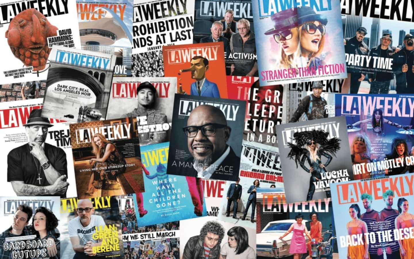 LA Weekly project interface