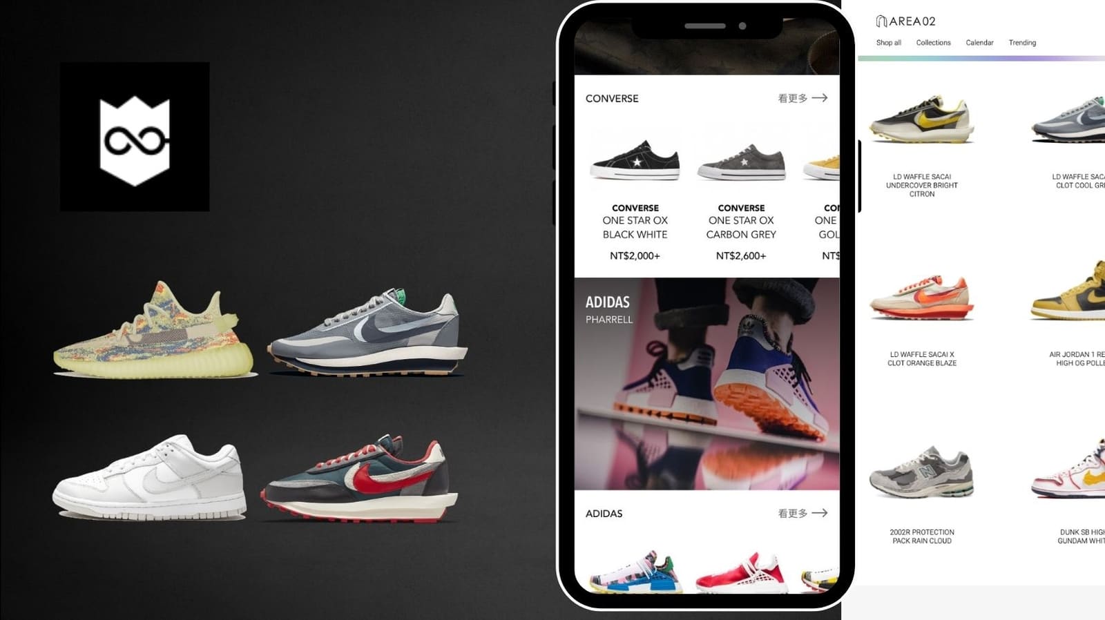AREA02 App project interface