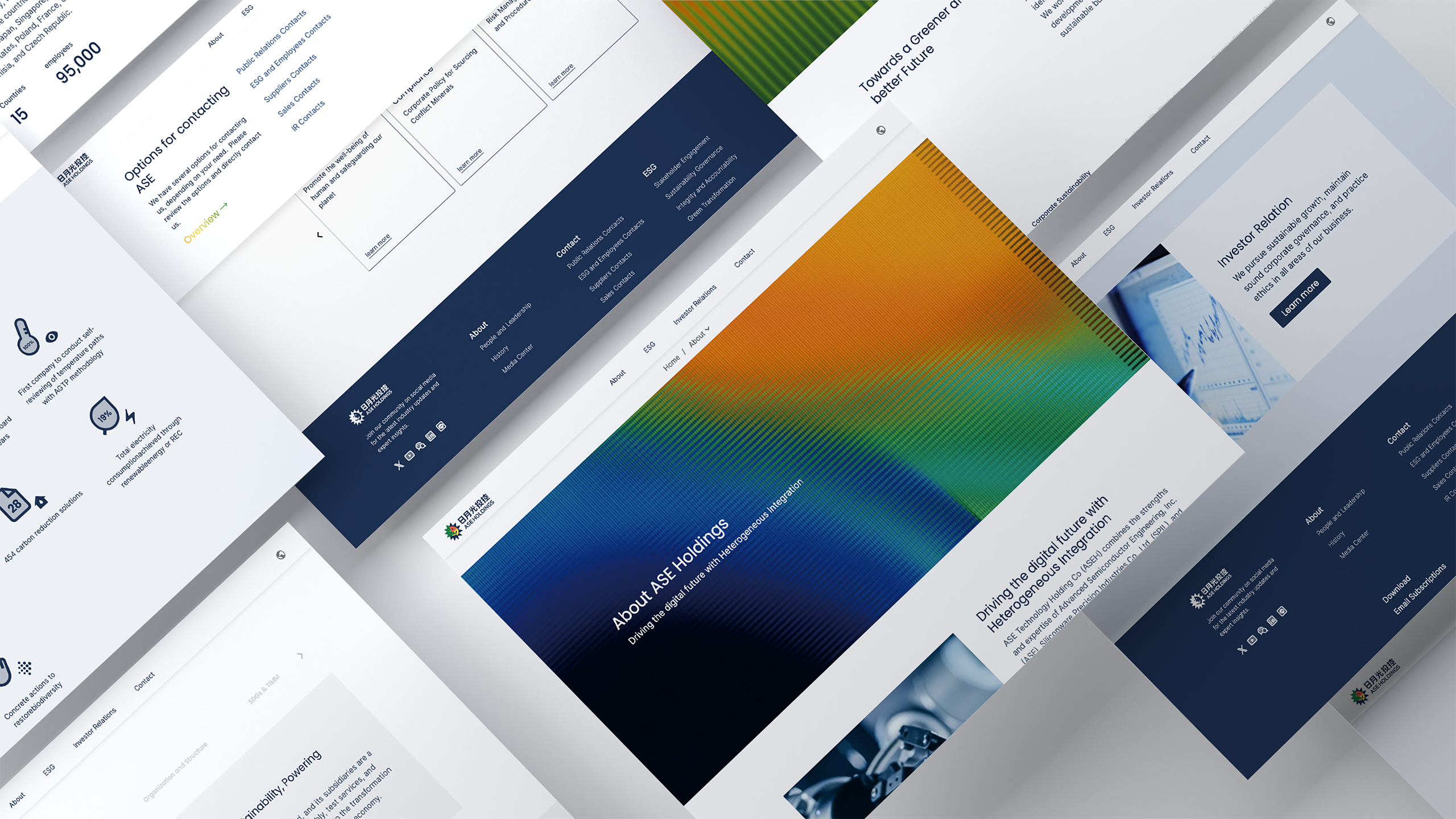 ASE Holdings digital project preview